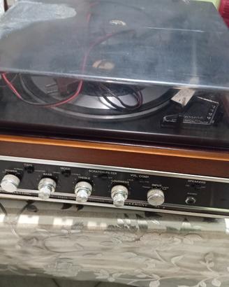 giradischi vintage anni 60 70 