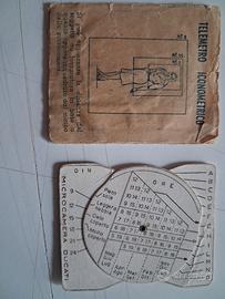 raro telemetro iconometrico esposimetro Ducati