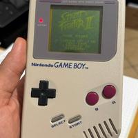 Nintendo Game Boy DMG-01 + Gioco Street Fighter II
