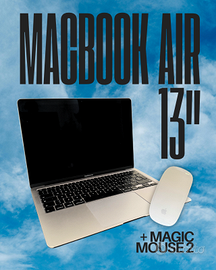 MacBook Air 13” 2020 i7 + Magic Mouse 2