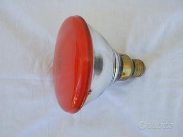 Lampada a faretto rossa E27 - 100 watt