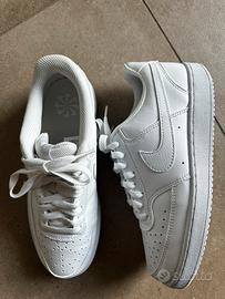 Nike court vision low next tg 40,5 bianche - uomo