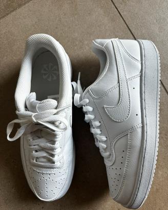 Nike court vision low next tg 40,5 bianche - donna