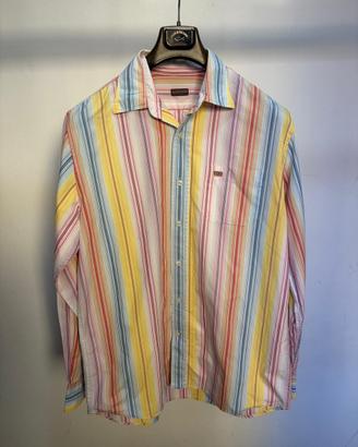 Camicia Napapijri a righe multicolore