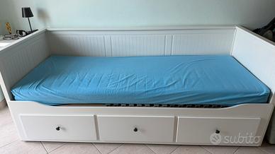 Letto divano/3 cassetti, bianco Hemnes - Ikea