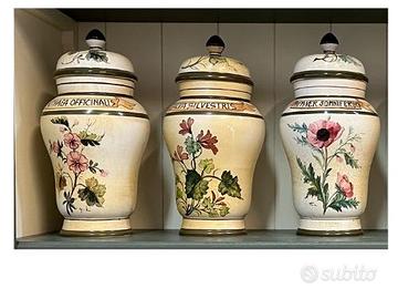VASI DECORATIVI DA SPEZIALI  O VASI DA FARMACIA