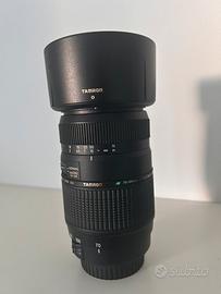 Tanron 70-300 mm attacco Canon EF