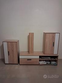 parete completa da soggiorno