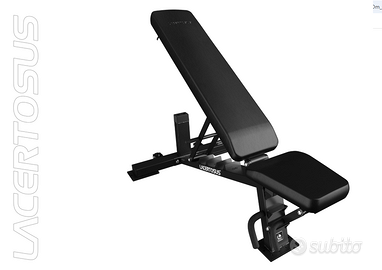 Lacertosus Panca Regolabile PRO Black (Rif. LAB)