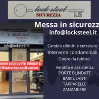 Fabbro sicurezza porte blindate - Cambio serrature
