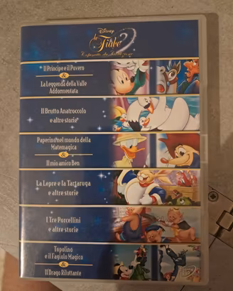Disney Le Fiabe Vol. 2 - 6 DVD - Cofanetto complet