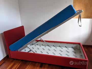 Letto ad una piazza Flou