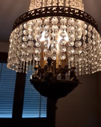 Lampadario +2 applique 