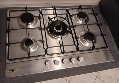 piano cottura Beko da cm.75  NUOVO