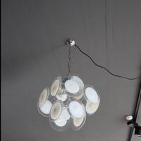 Lampadario a sospensione "Dischi"