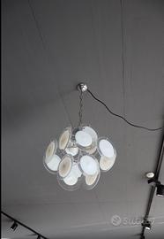 Lampadario a sospensione "Dischi"