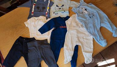Lotto vestiti 6-9 mesi