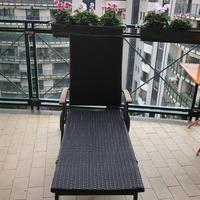 Lettino prendisole da giardino pieghevole