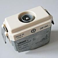 6 pezzi PRESA ANTENNA TV maschio 1dB VIMAR 8000