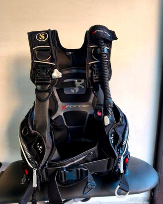 Gav subacqueao scubapro x force taglia s
