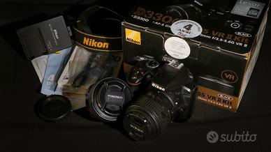 Nikon D3300 kit 18-55mm VR + Yongnuo 50mm AF