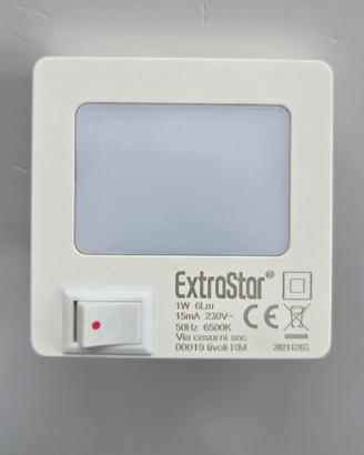Lampada LED notturna da presa ExtraStar 1W – luce 