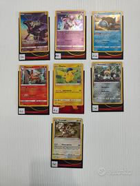 Carte Pokemon olografiche Rare 2022