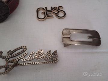 Guess fibbie lotto vintage moda + cintura Country 