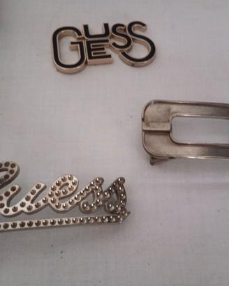 Guess fibbie lotto vintage moda + cintura Country 