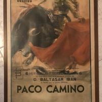 Poster con cornice Paco Camino El Cordobes