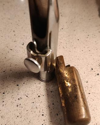 Bocchino Vintage Sax Tenore in Metallo - Colletto