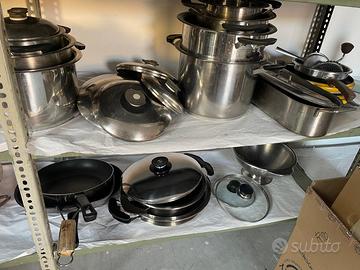 Batteria di pentole AMC triplo fondo