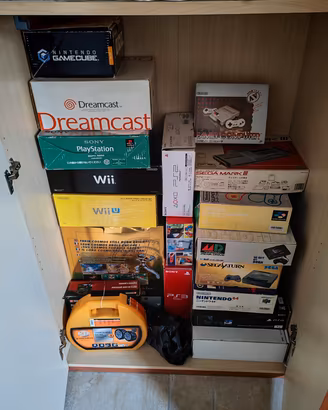 Collezione console boxate giapponesi