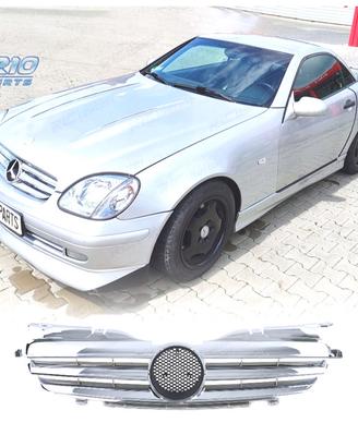 GRIGLIA MERCEDES SLK R170 96-04 LOOK AMG CROMO