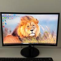 Monitor Curvo Samsung 24" (C24F390) - Full HD