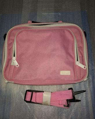 Borsa Notebook 10-12" Trust Rosa - Nuova mai usata