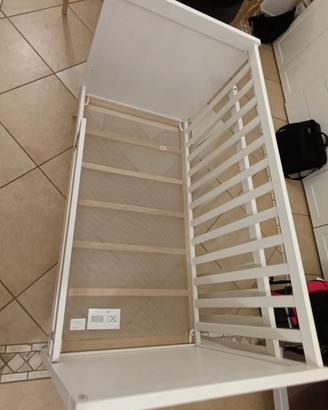 Lettino di IKEA SUNDVIK 60x120 bianco