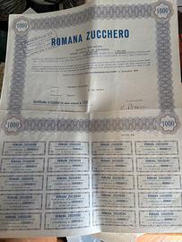 Certificati azionari 1973