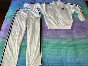 Tuta Adidas uomo bianca