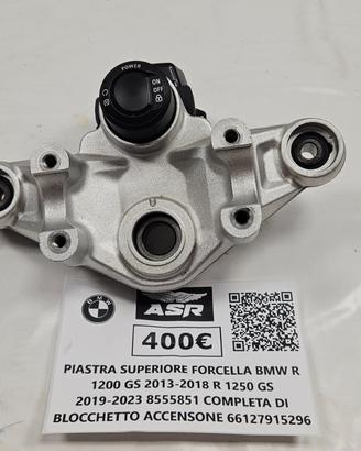 PIASTRA SUPERIORE FORCELLA BMW R 1200 GS 2013 2018