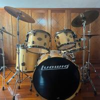 Batteria Ludwig Epic beige - 6 pezzi