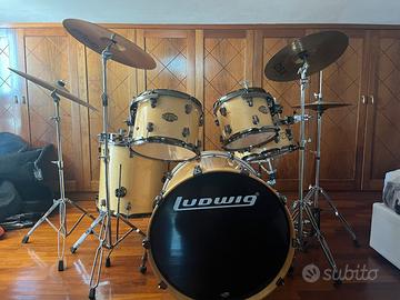 Batteria Ludwig Epic beige - 6 pezzi