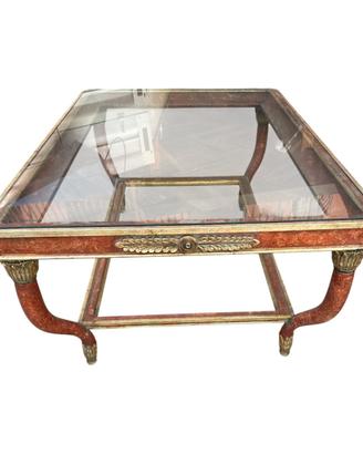 Tavolino vintage Grifoni con inatgli dotati