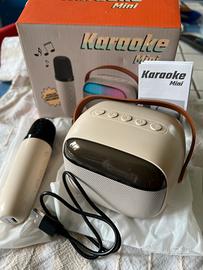 Karaoke Mini Bluetooth Speaker Microfono Wireless