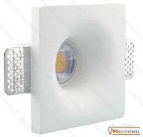 PORTAFARETTO DA INCASSO CONICO IN GESSO FISSO