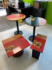 Set tavoli modernariato anni ’80