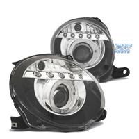 FARI FIAT 500 07-15 LUCE DIURNA OCCHI ANGELLO FOND