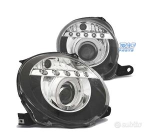 FARI FIAT 500 07-15 LUCE DIURNA OCCHI ANGELLO FOND