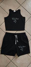 Completo canotta + pantaloncini sport Buffy TVS