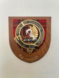 Targa Araldica Vintage Clan Stewart 